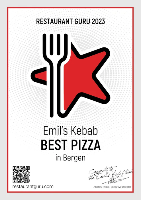 Restaurant Guru 2023, Best Pizza in Bergen